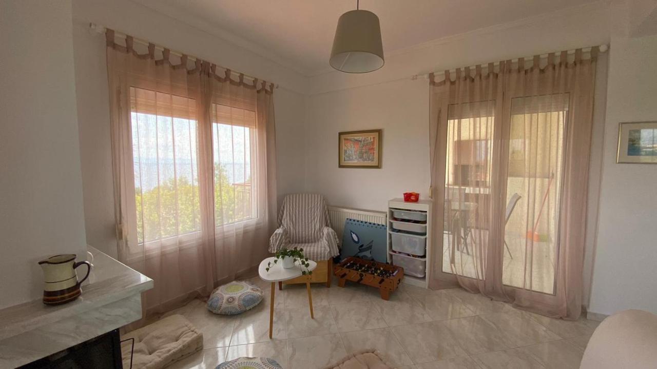 Amazing Sea View Loft, Afytos Apartment Ngoại thất bức ảnh