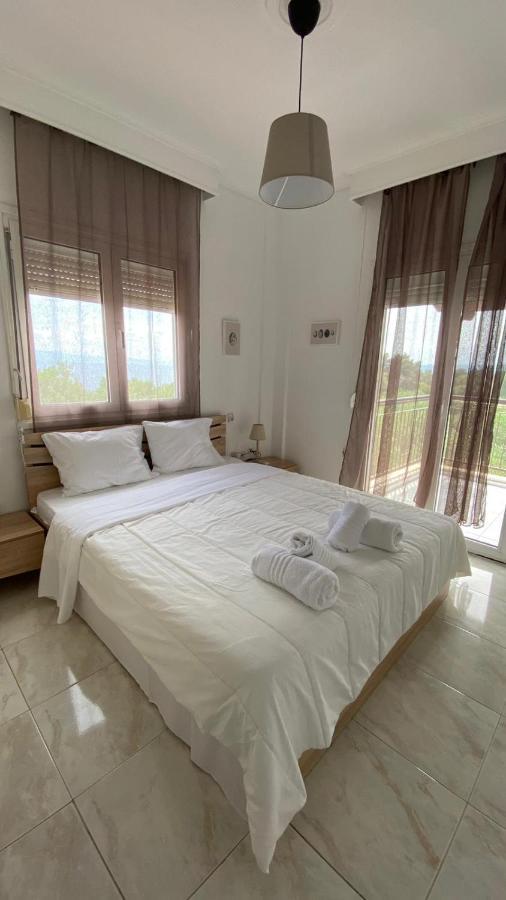 Amazing Sea View Loft, Afytos Apartment Ngoại thất bức ảnh