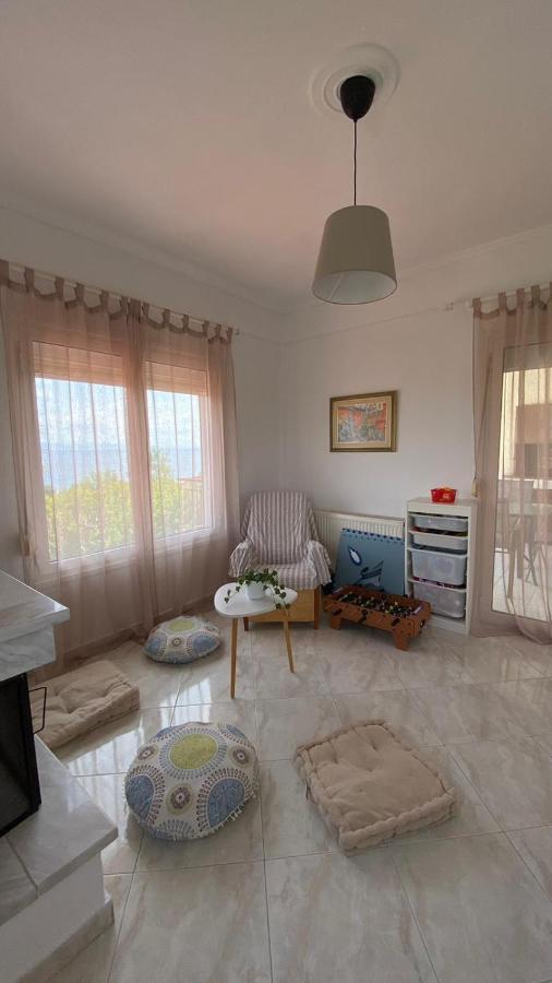 Amazing Sea View Loft, Afytos Apartment Ngoại thất bức ảnh