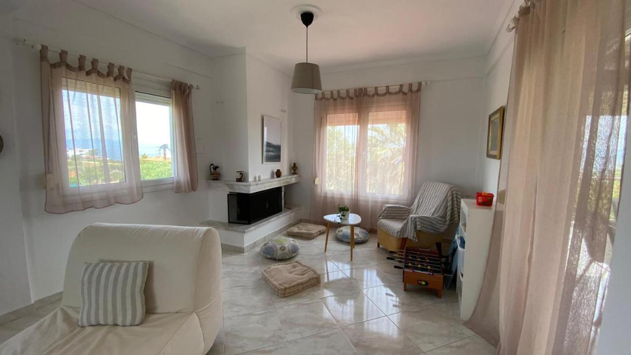 Amazing Sea View Loft, Afytos Apartment Ngoại thất bức ảnh