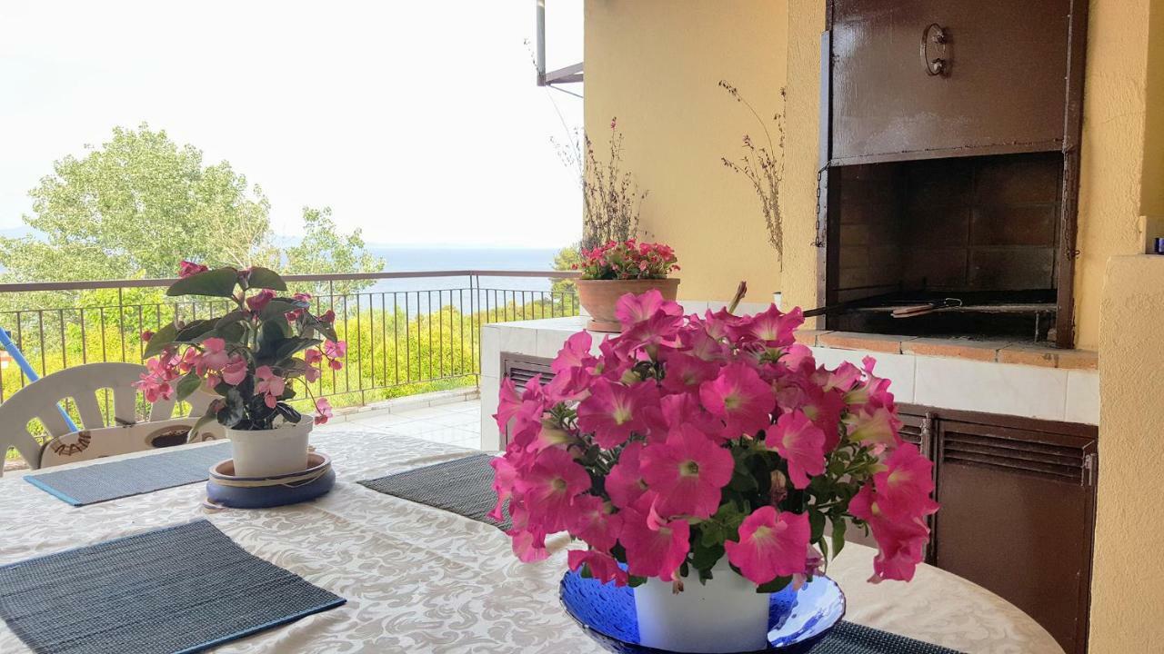 Amazing Sea View Loft, Afytos Apartment Ngoại thất bức ảnh